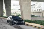 Lexus GS F on Voseen Wheels (M-X3) (Matte Black) 2019 года